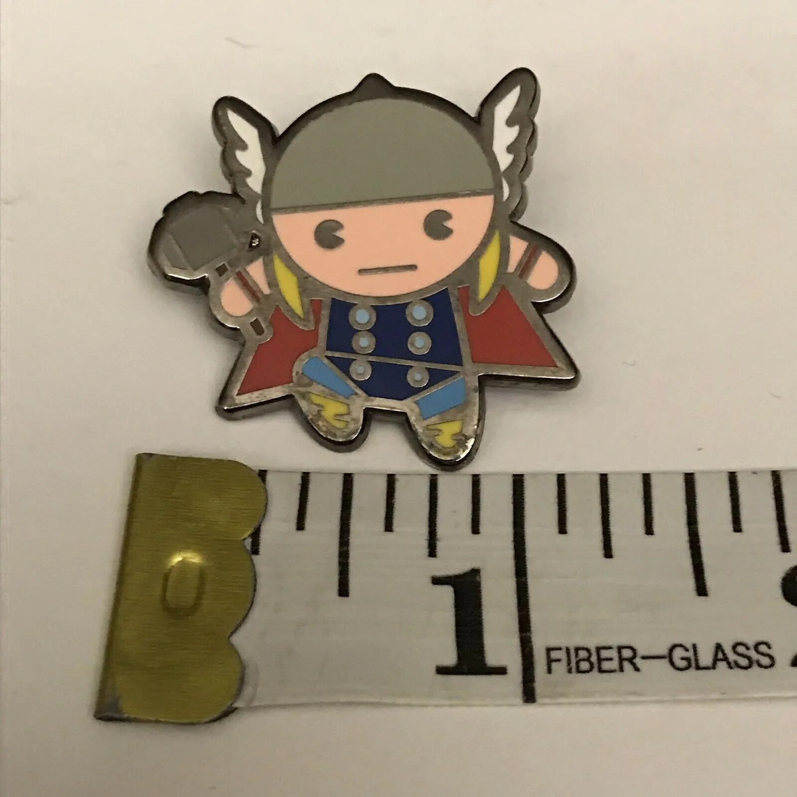 2015 Disney Marvel Kawaii Art Collection Mystery Pouch Thor Pin Rare