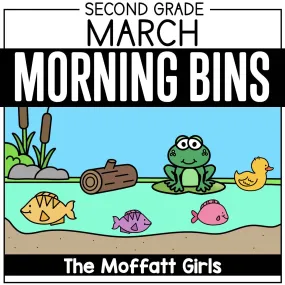 2nd Grade March Morning Bins