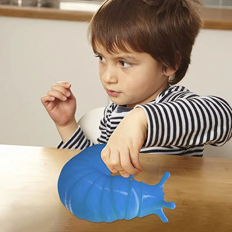 3D Printed Slinky Slug Toy