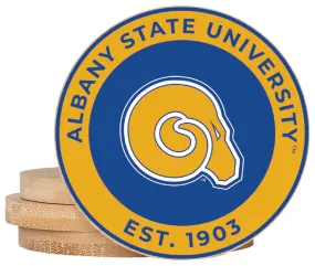 Albany State University Coaster Wooden 3.5 x 3.5-Inch 4 Pack Officially Licensed Collegiate Product