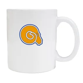 Albany State University White Ceramic NCAA Fan Mug 2-Pack (White)