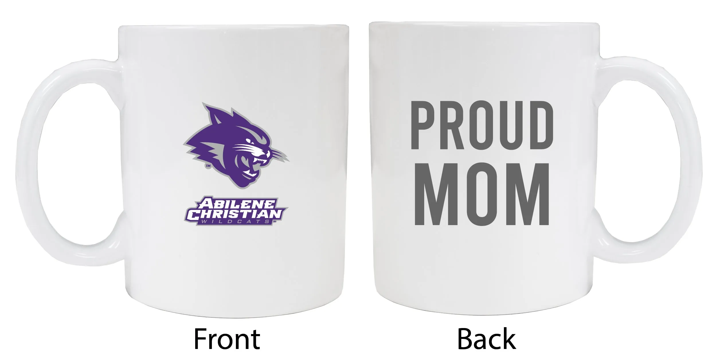 Alcorn State Braves Proud Mom Ceramic Coffee Mug - White