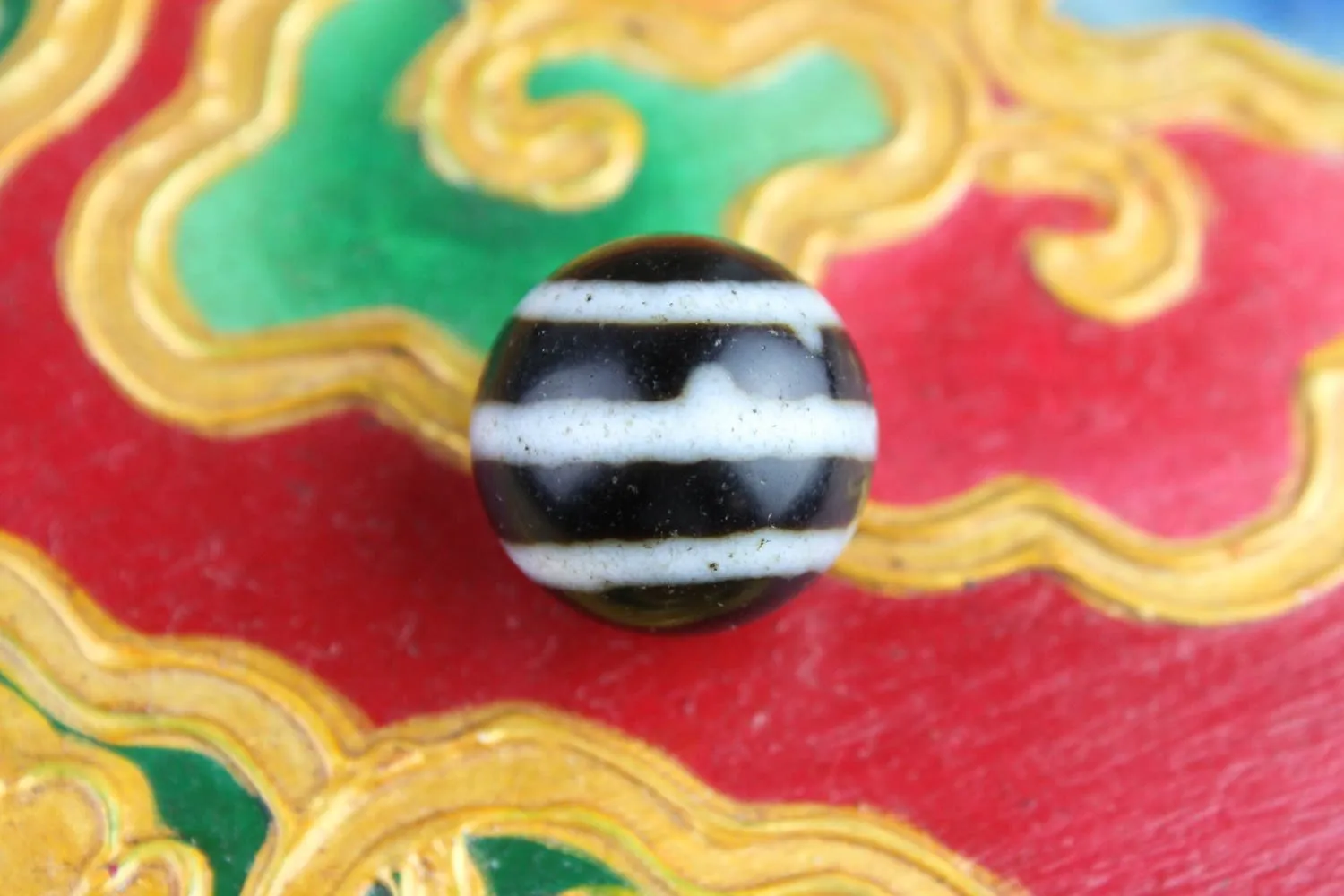 Antique Pyu Dzi Bead