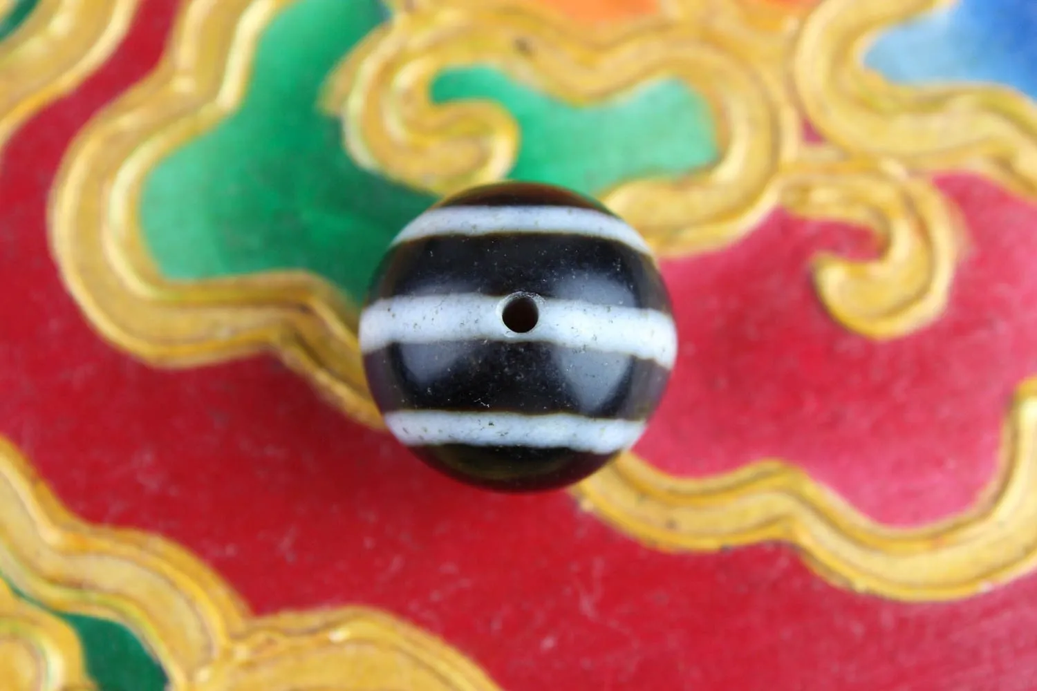 Antique Pyu Dzi Bead