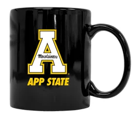 Appalachian State Black Ceramic NCAA Fan Mug 2-Pack (Black)