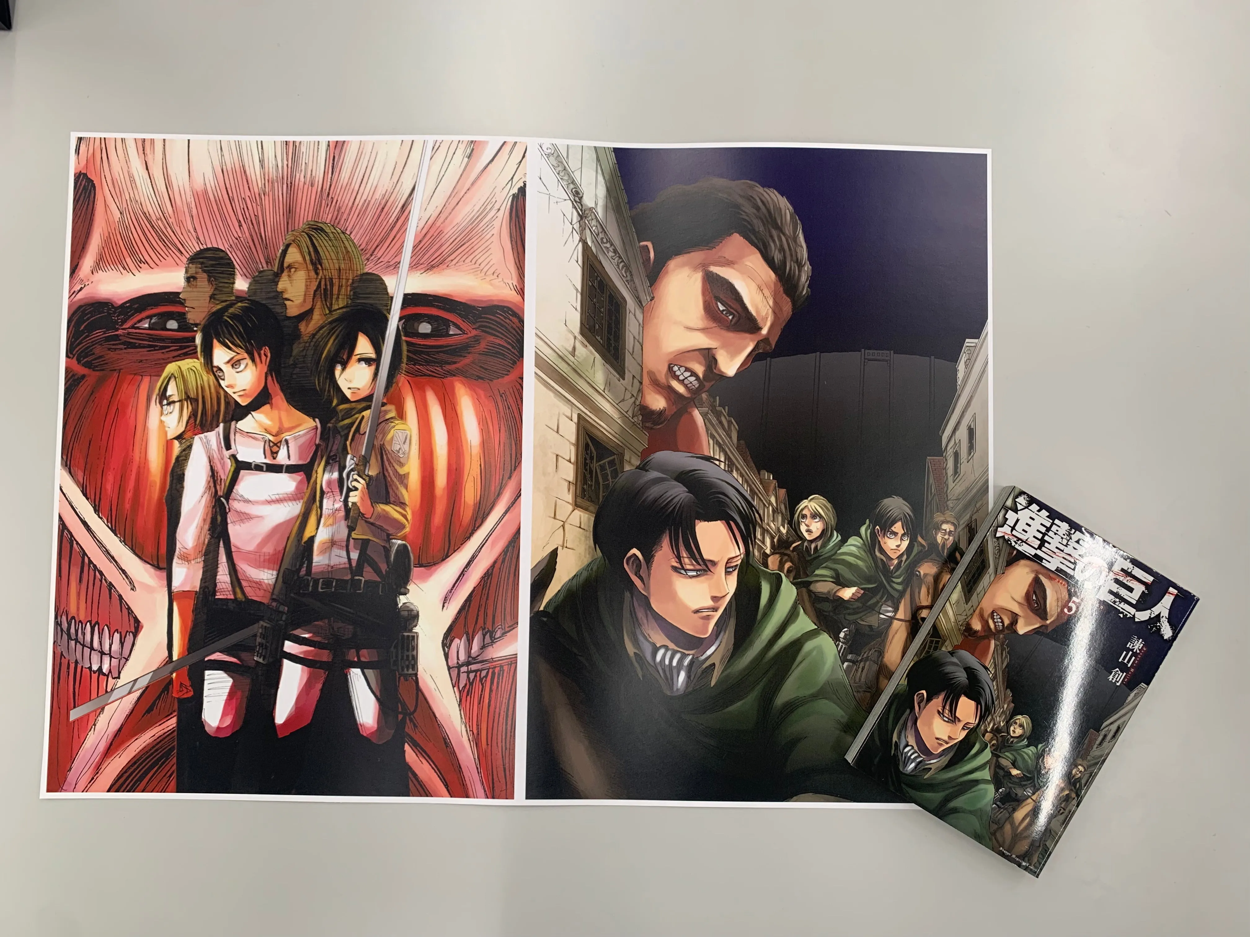 ATTACK ON TITAN ARTBOOK FLY - LIMITED EDITION   BONUS