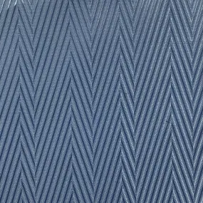 Baby Blue & Silver Herringbone Lining