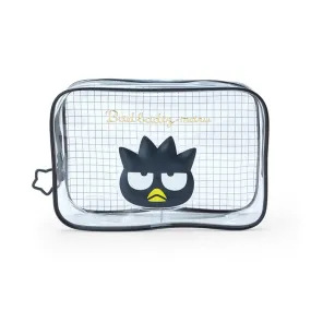 Badtz-maru Clear Grid Zipper Pouch