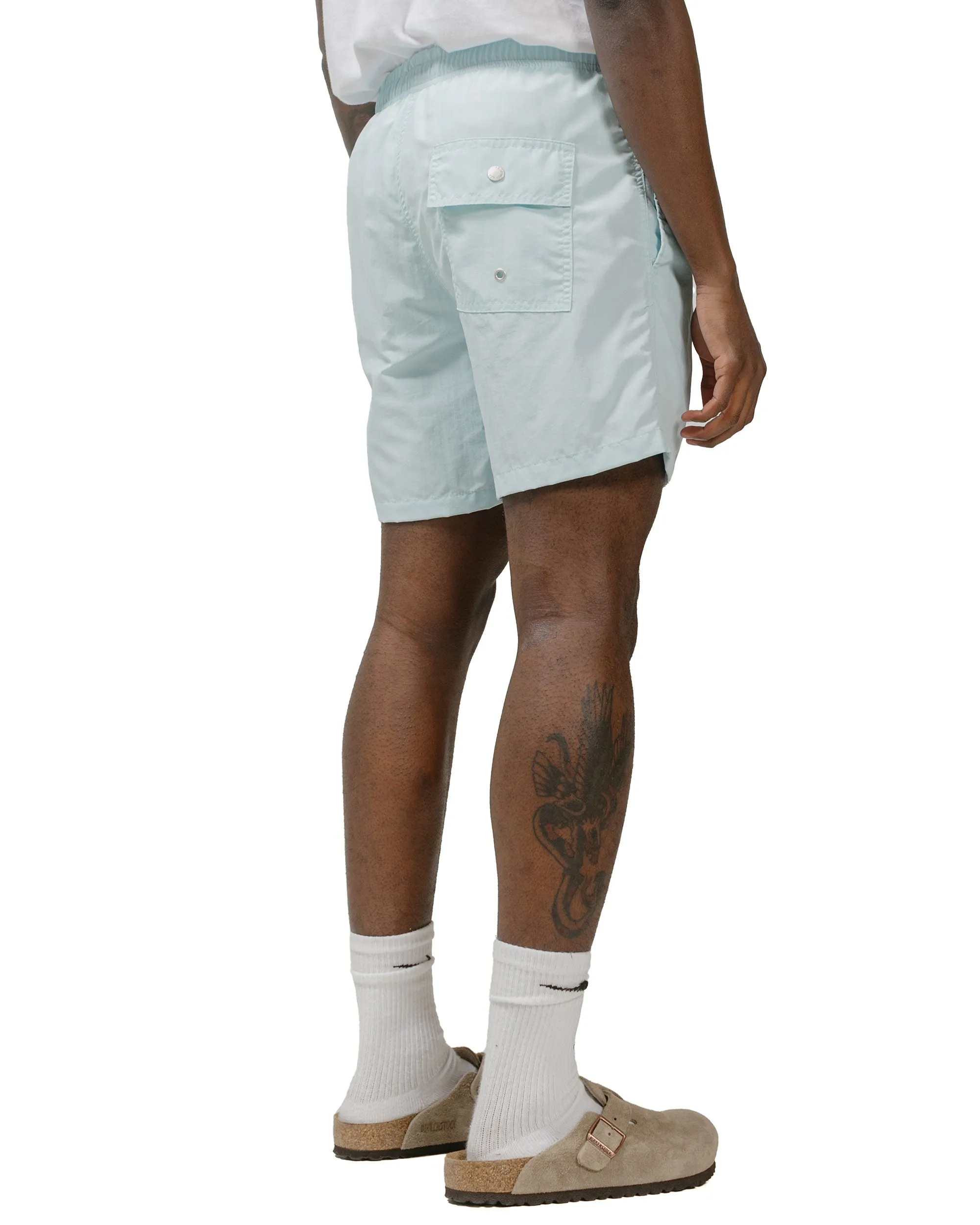 Bather Solid Baby Blue Swim Trunk