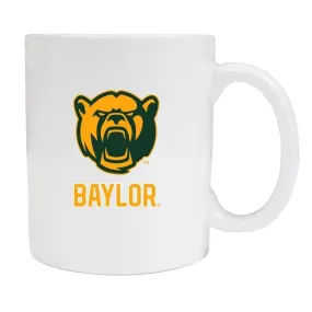 Baylor Bears White Ceramic NCAA Fan Mug 2-Pack (White)