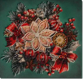 Bead Embroidery Kit - The taste of Christmas AB-915