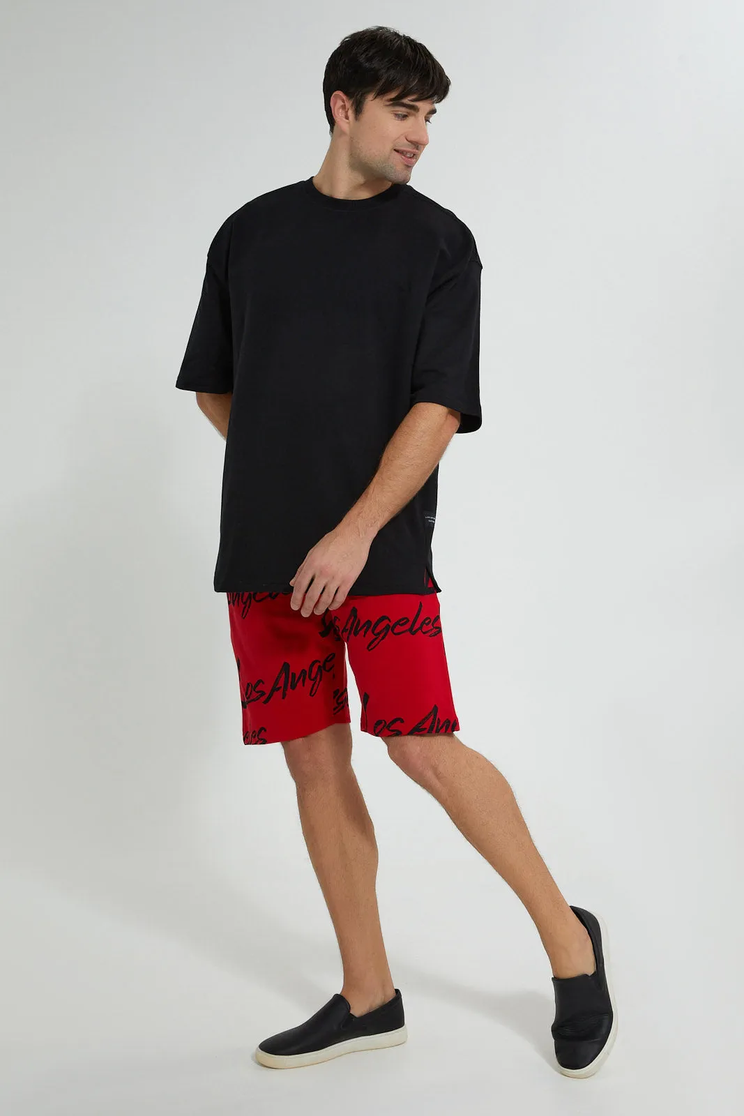 Black Loungewear T-Shirt