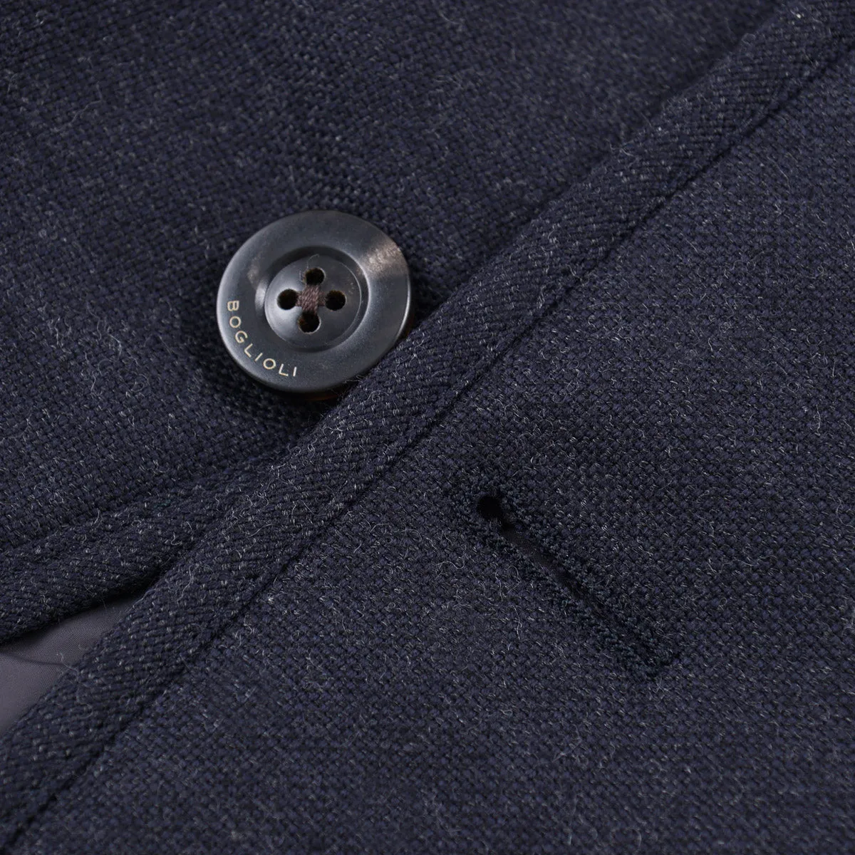 Boglioli Wool Blazer with Insulated Lining