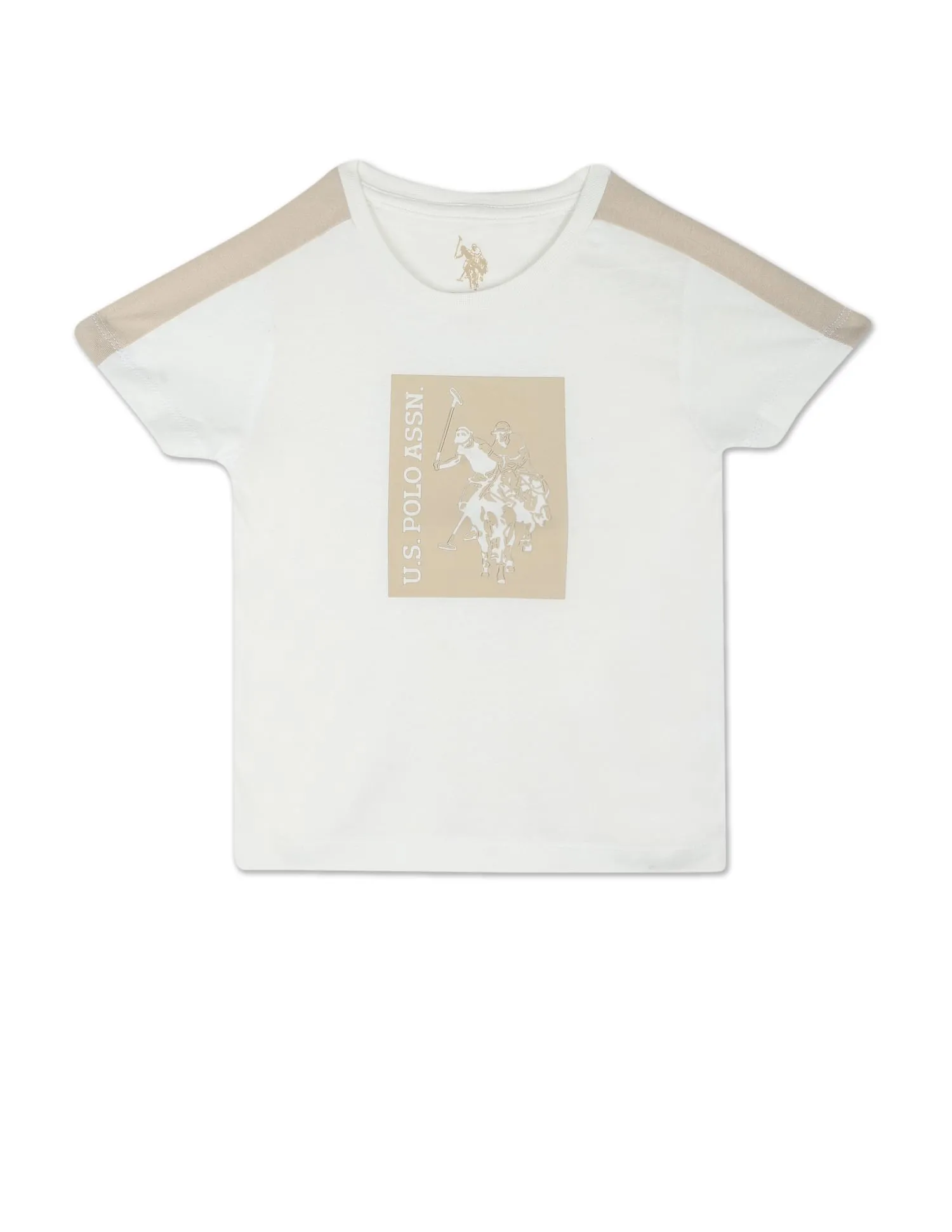 Boys Iconic Flock Print T-Shirt