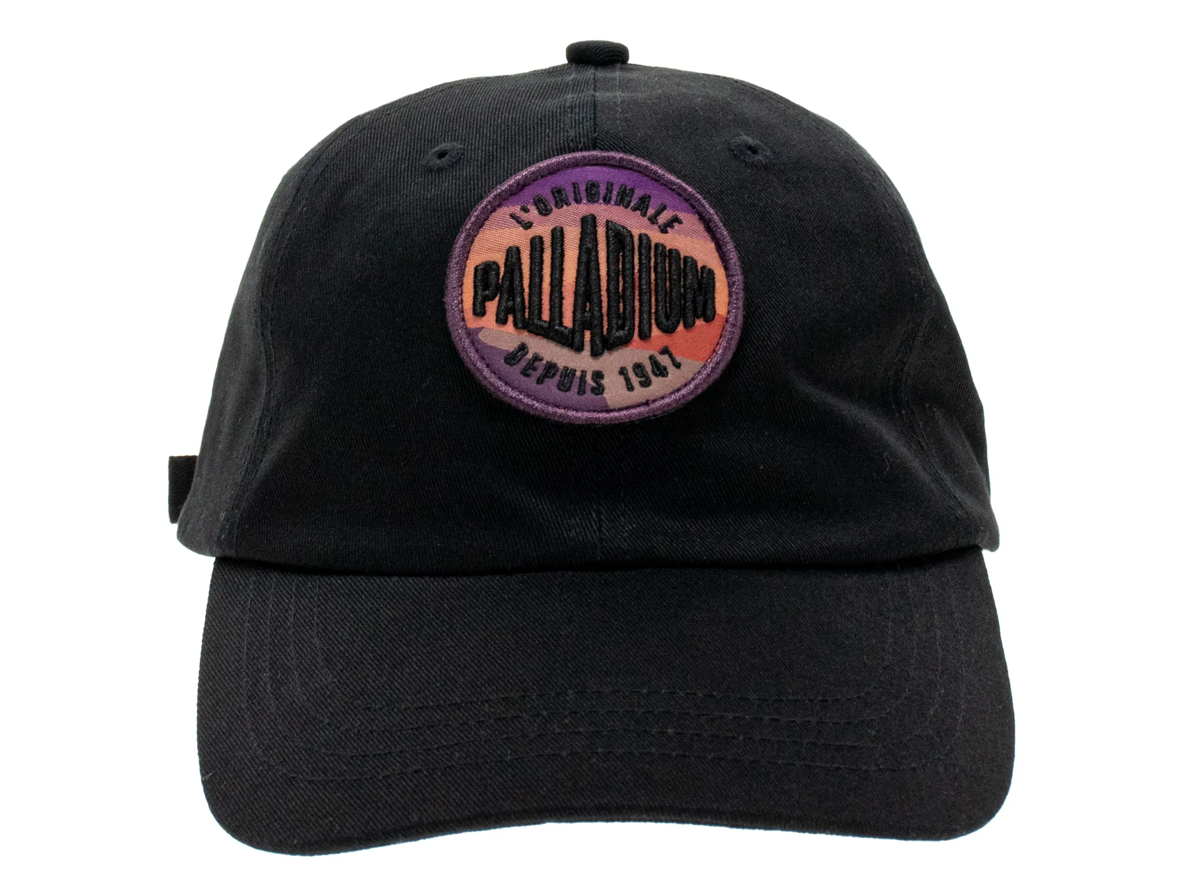 C3198-008 | OASIS PATCHES CAP | BLACK