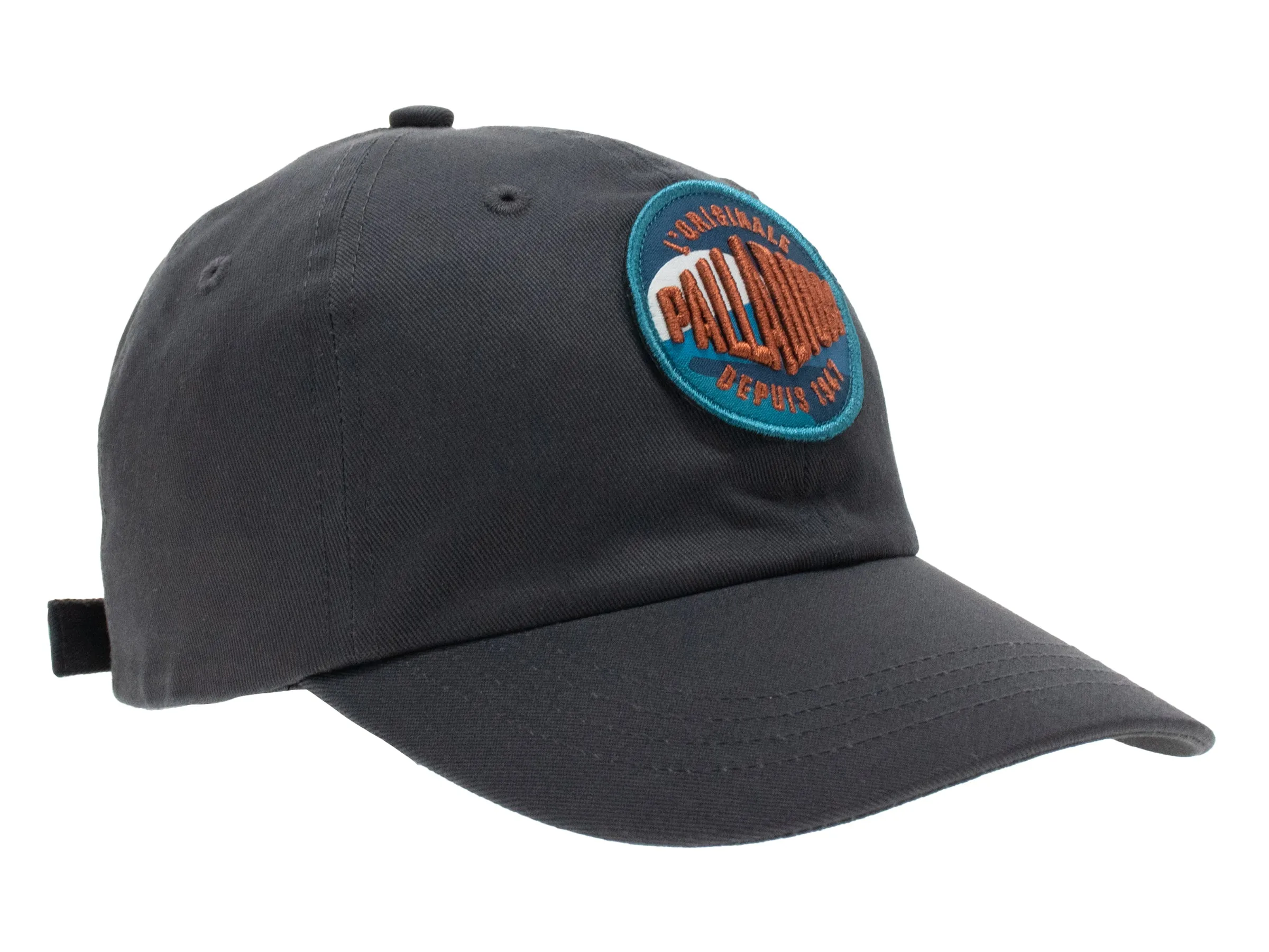 C3198-038 | OASIS PATCHES CAP | DARK GREY