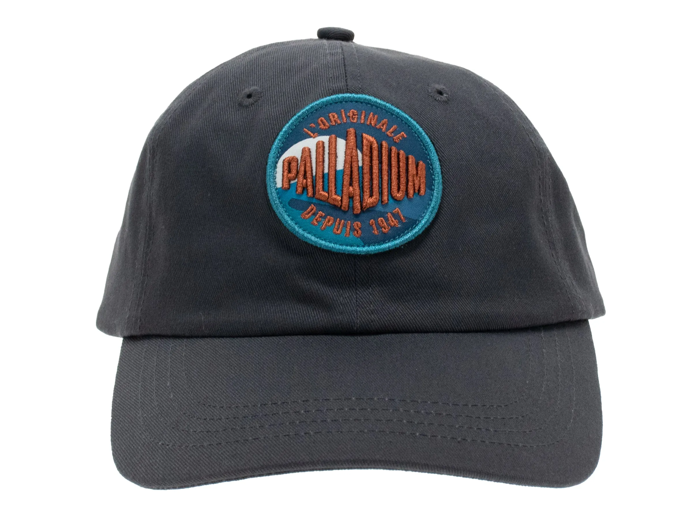 C3198-038 | OASIS PATCHES CAP | DARK GREY