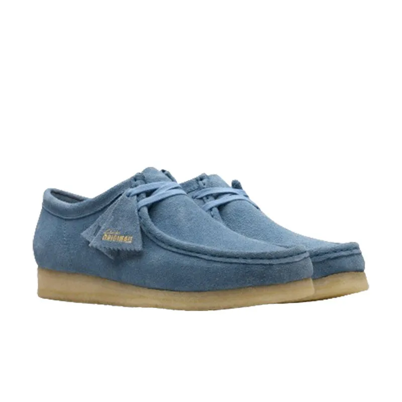 Clark Wallabee French Blue Suede 79164