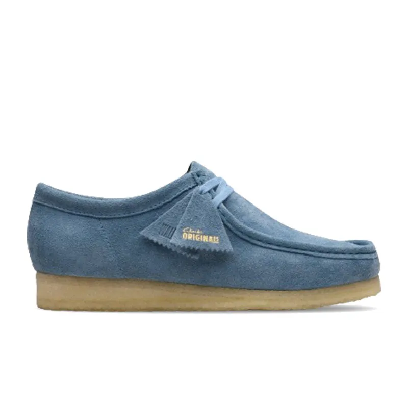 Clark Wallabee French Blue Suede 79164