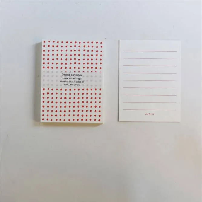 Classiky Letterpress Label Cards - Dot/Grid