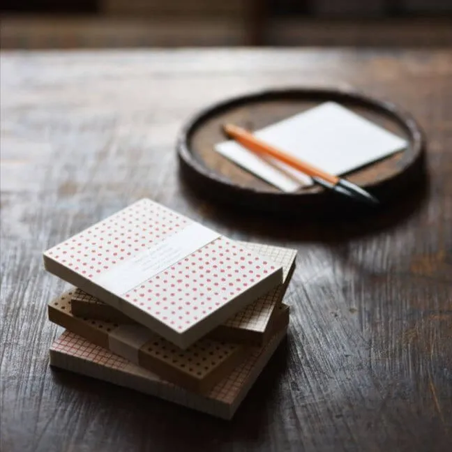 Classiky Letterpress Label Cards - Dot/Grid