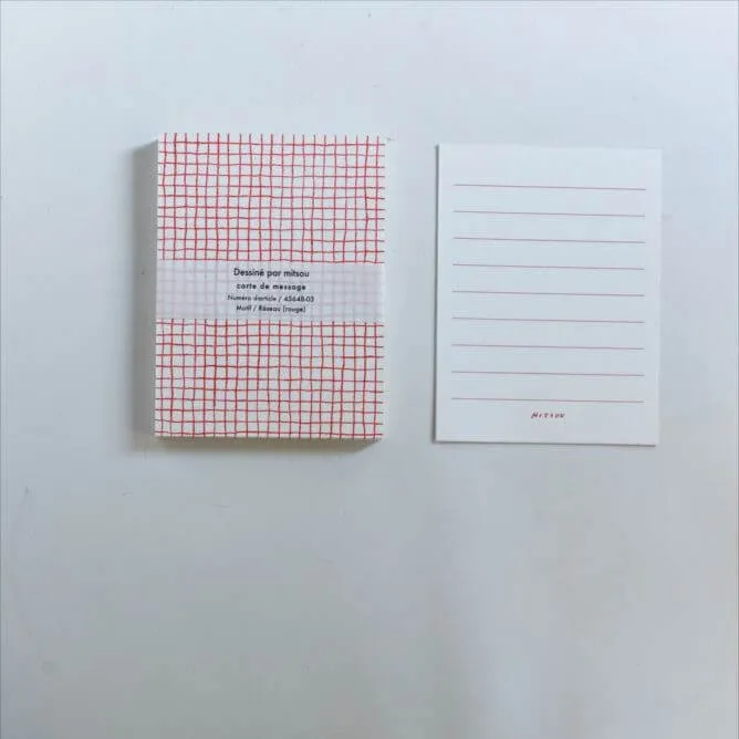 Classiky Letterpress Label Cards - Dot/Grid