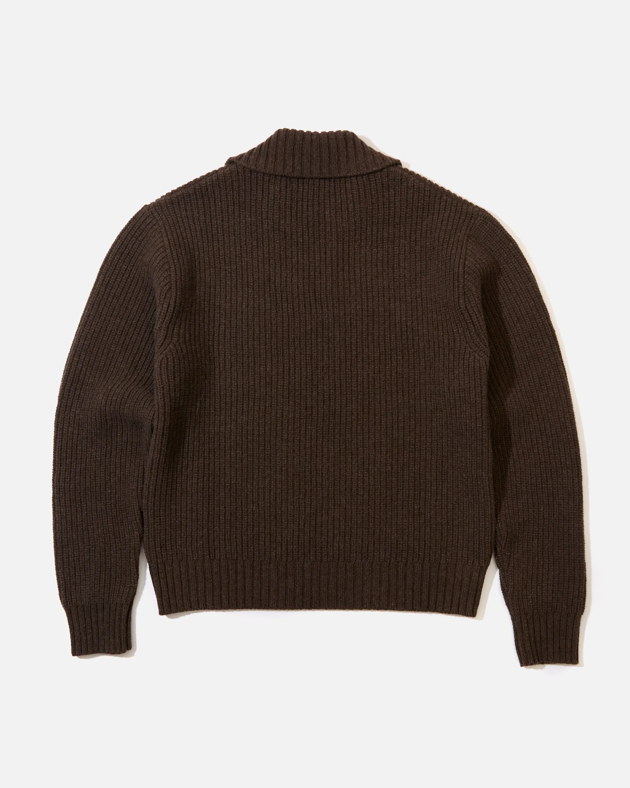 Collar Sweater - Brown