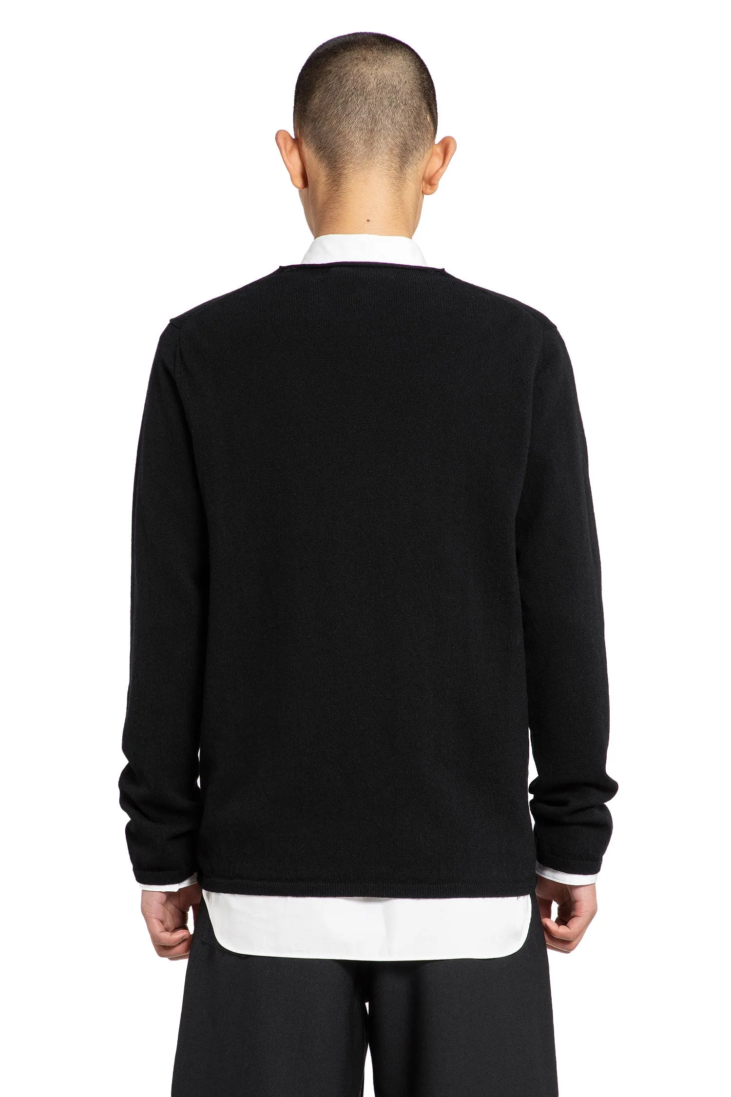 COMME DES GARCONS SHIRT MAN BLACK KNITWEAR