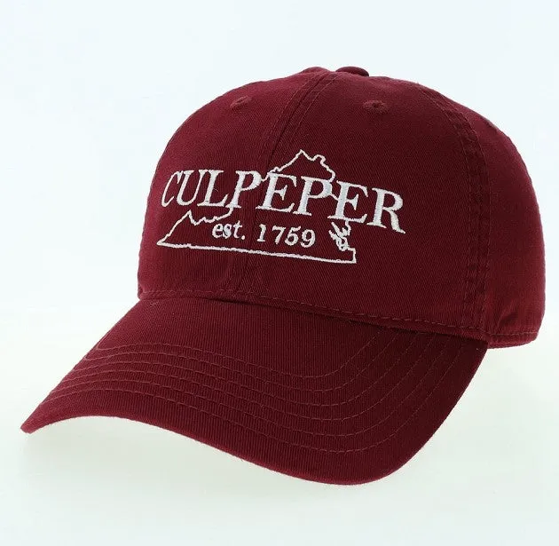 Culpeper Varsity Hat in Cardinal Red