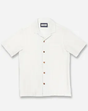 Double Gauze Camp Shirt | Chalk | Ace Rivington