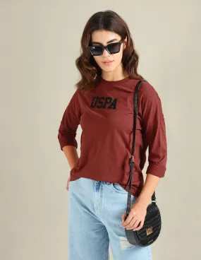 Drop Shoulder Embellished T-Shirt