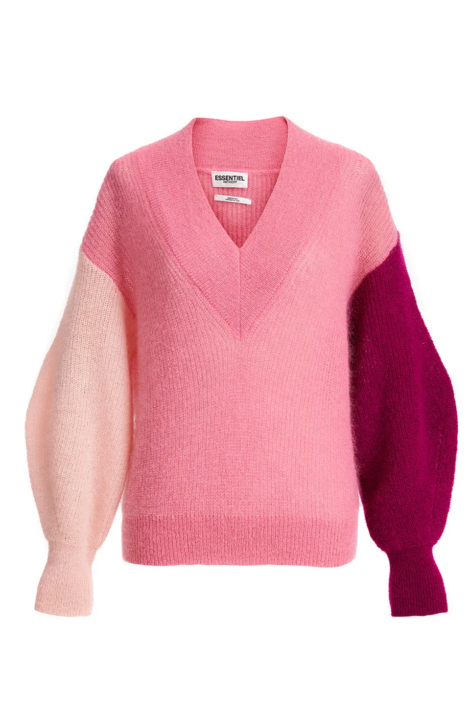 Essentiel Antwerp Bromatic Knit - Raspberry