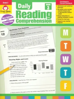 Evan-Moor Daily Reading Comprehension, Grade 3 - Fiction and Nonfiction