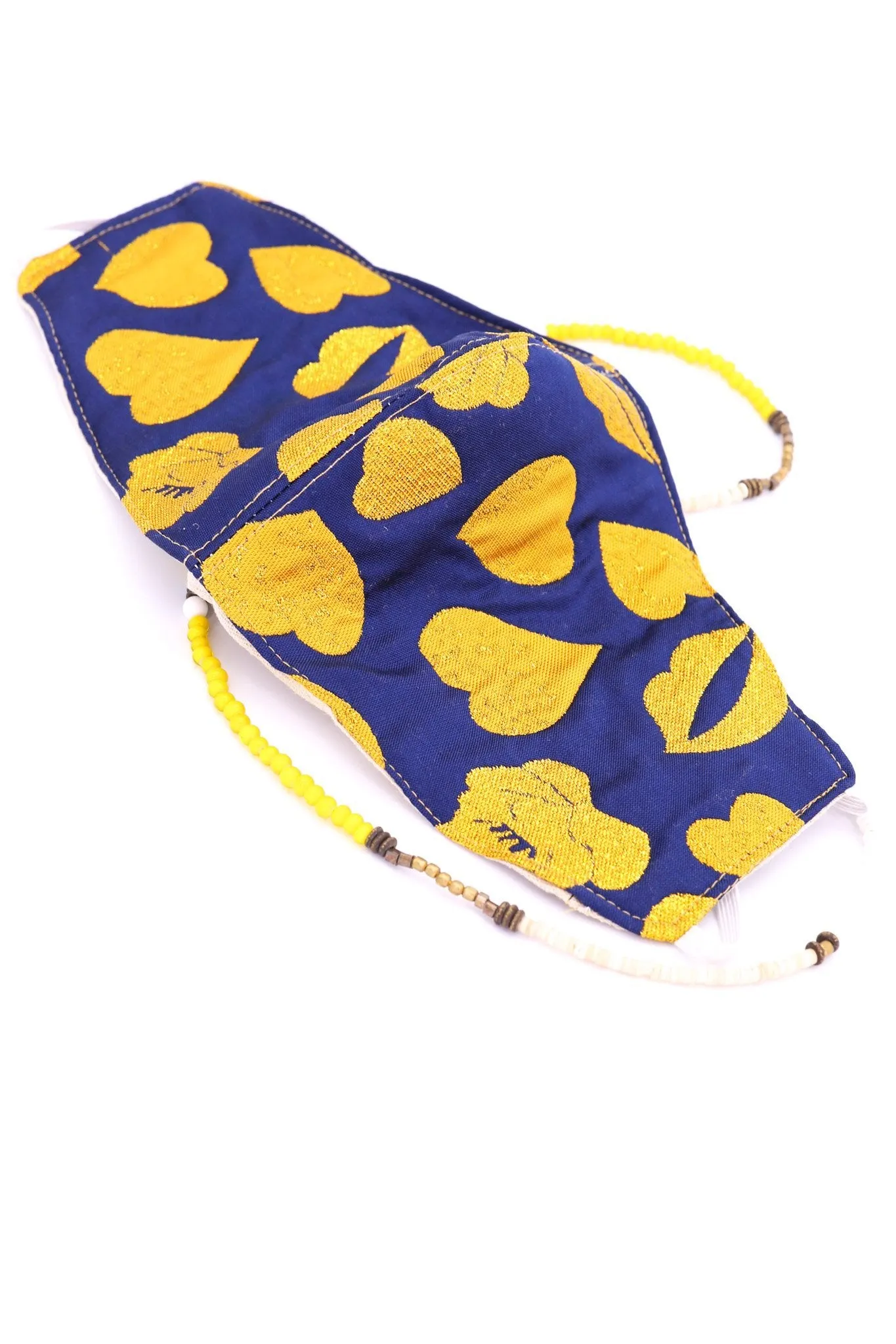 FACE MAK MARILYN HEART KISS (BLUE/YELLOW)