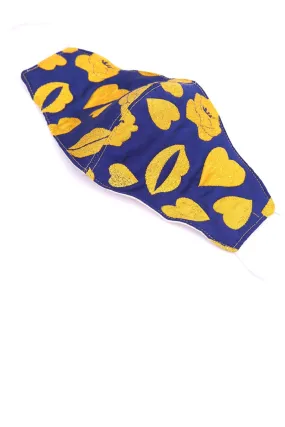 FACE MAK MARILYN HEART KISS (BLUE/YELLOW)