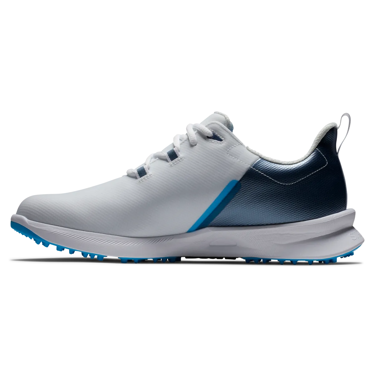 FootJoy Men's Fuel Sport Golf Shoes- White/Blue