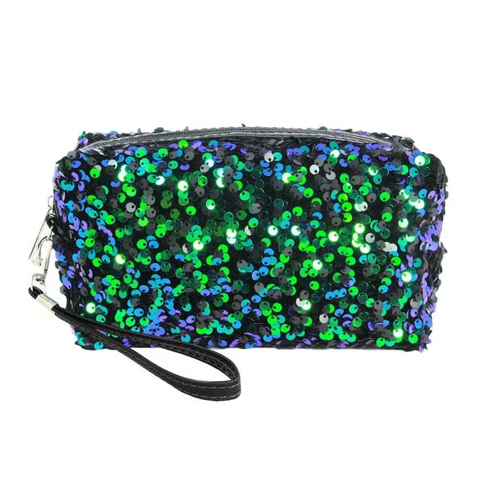 Glitter Sequin Cosmetic Pouch Bag