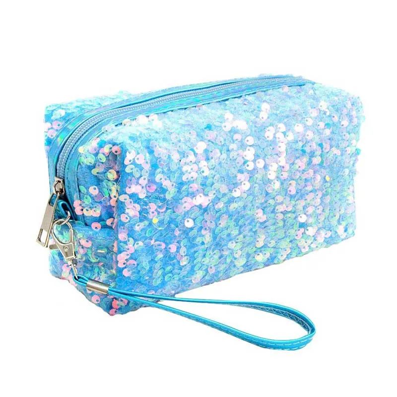 Glitter Sequin Cosmetic Pouch Bag