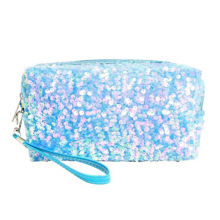 Glitter Sequin Cosmetic Pouch Bag