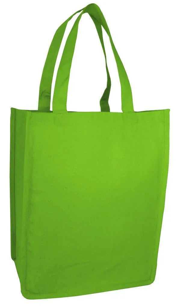 HEAVY SHOPPER CANVAS TOTE BAG