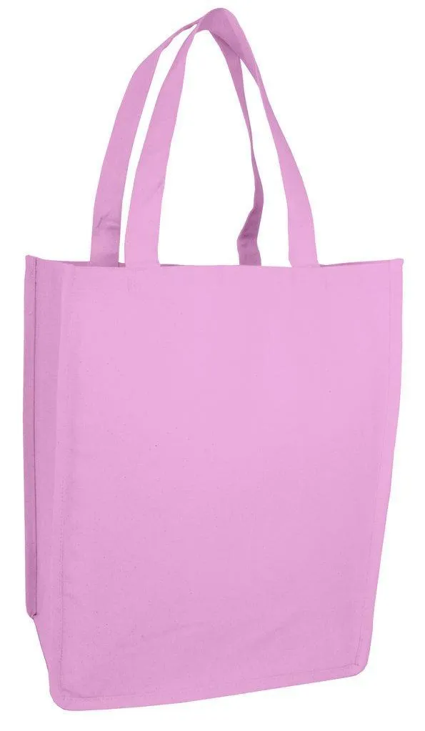 HEAVY SHOPPER CANVAS TOTE BAG