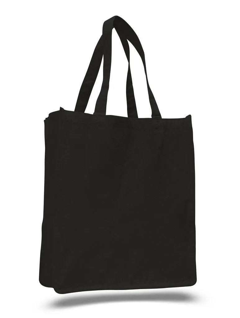 HEAVY SHOPPER CANVAS TOTE BAG