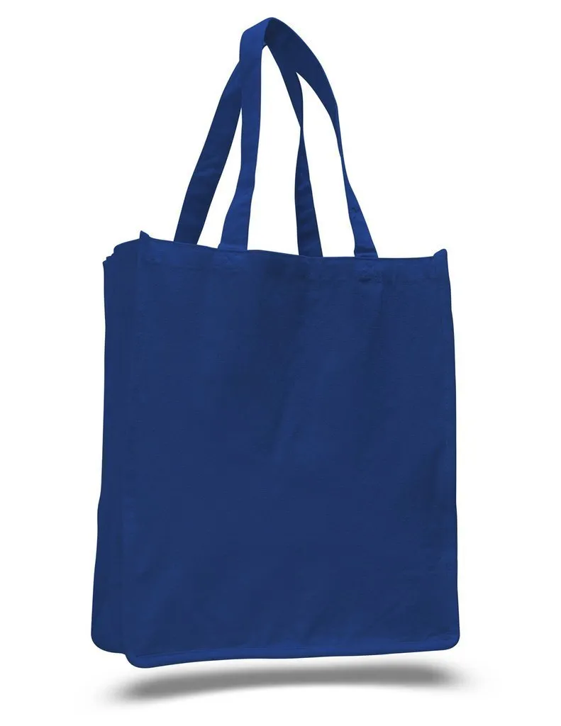 HEAVY SHOPPER CANVAS TOTE BAG