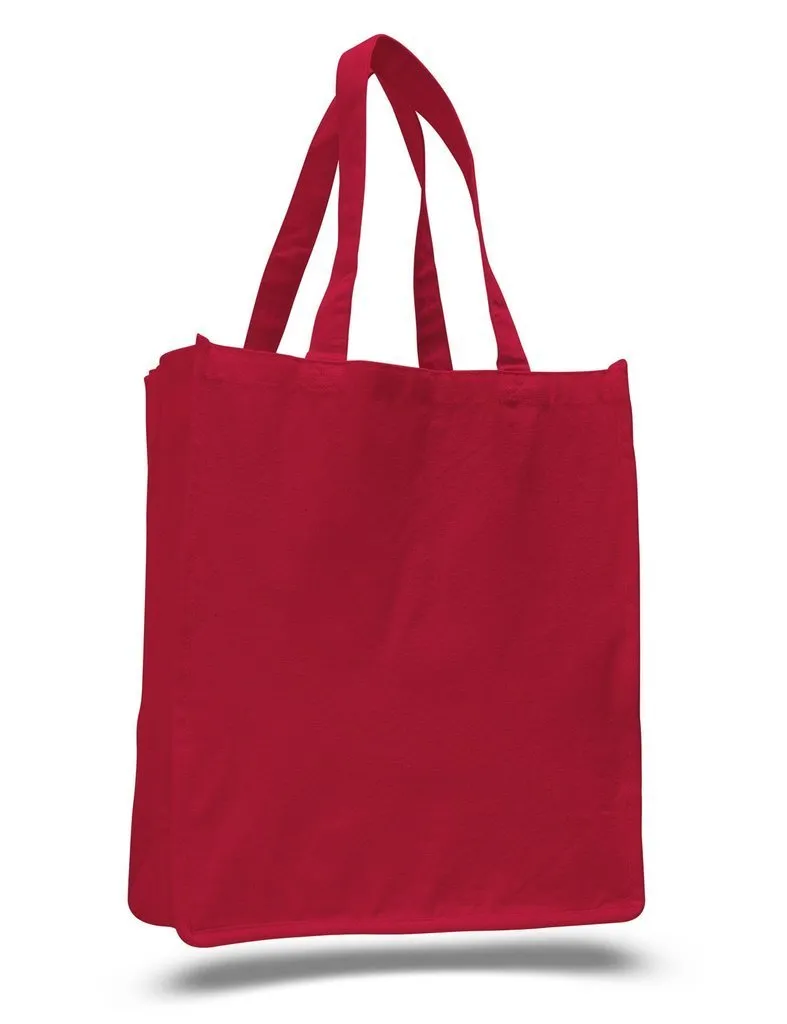 HEAVY SHOPPER CANVAS TOTE BAG