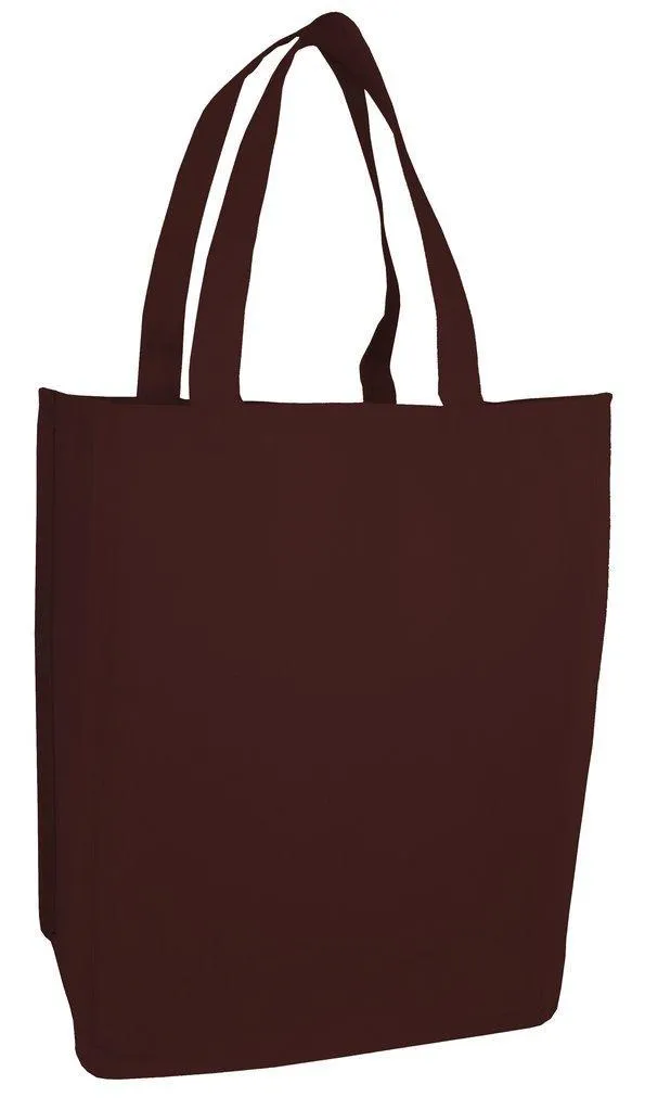 HEAVY SHOPPER CANVAS TOTE BAG