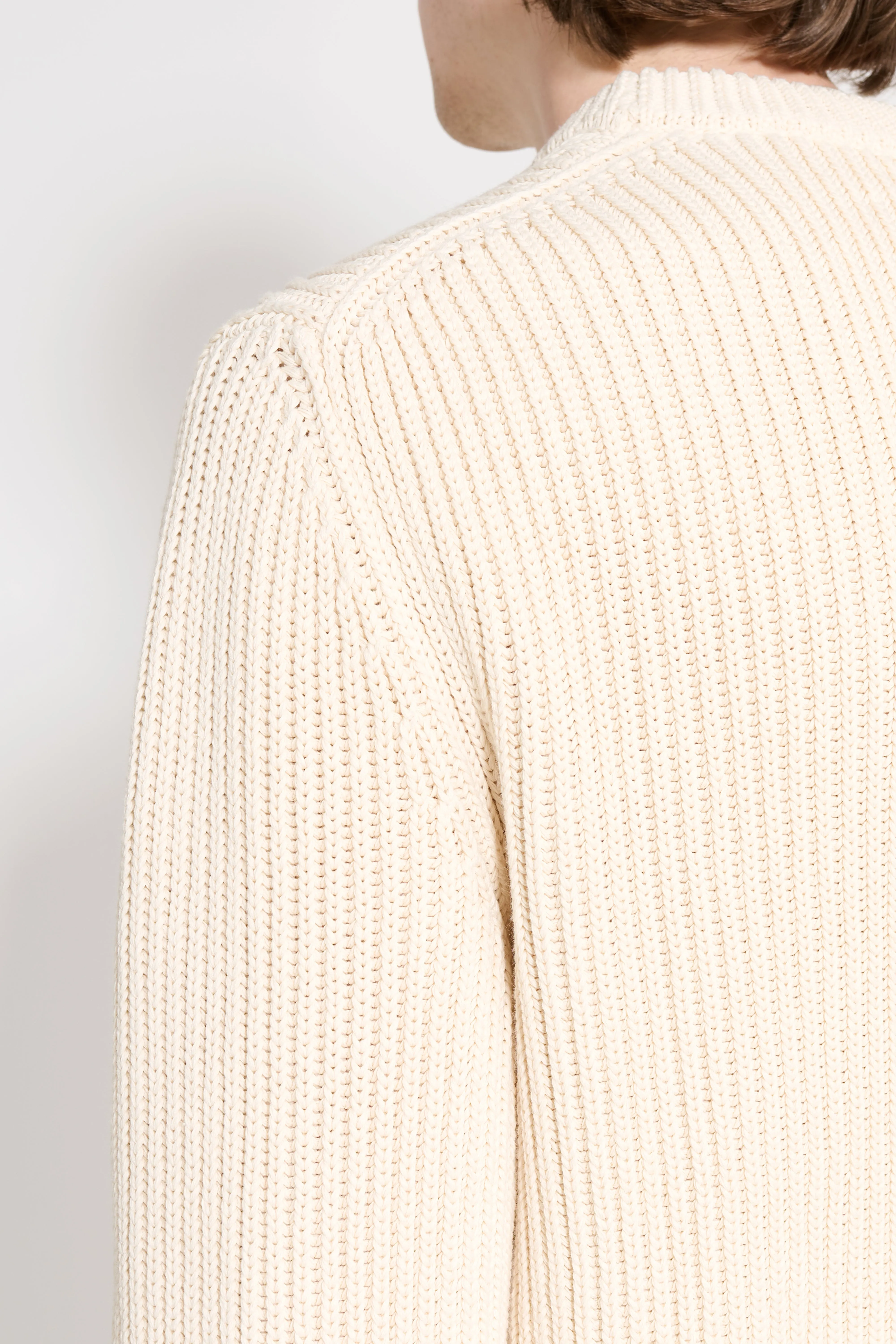 Jil Sander CN LS Jumper Chalk