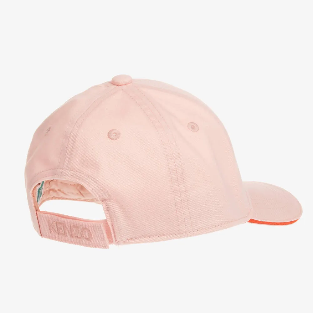 Kenzo Kids Girls Pink K Cap