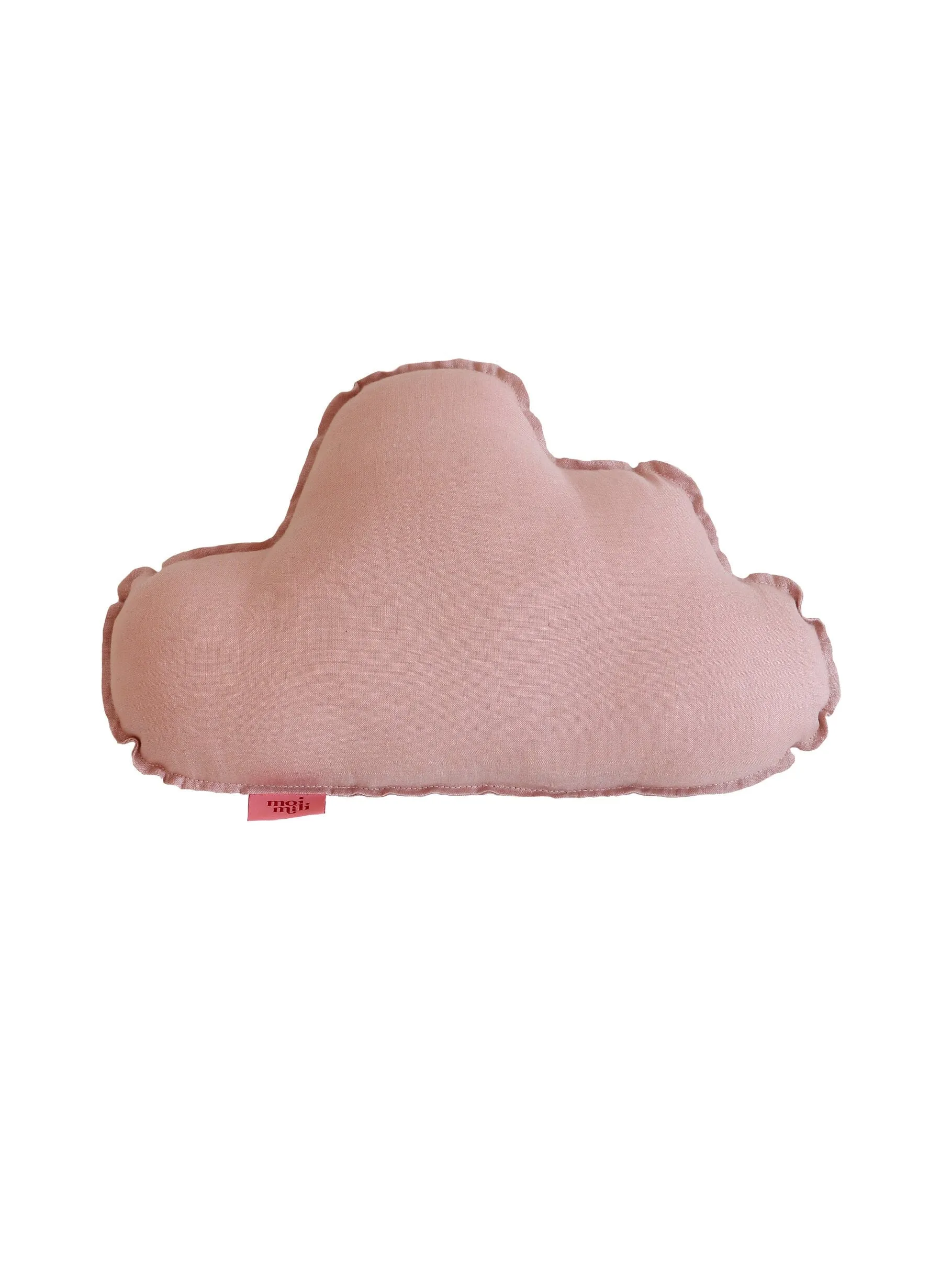 Linen Powder Pink Cloud Pillow