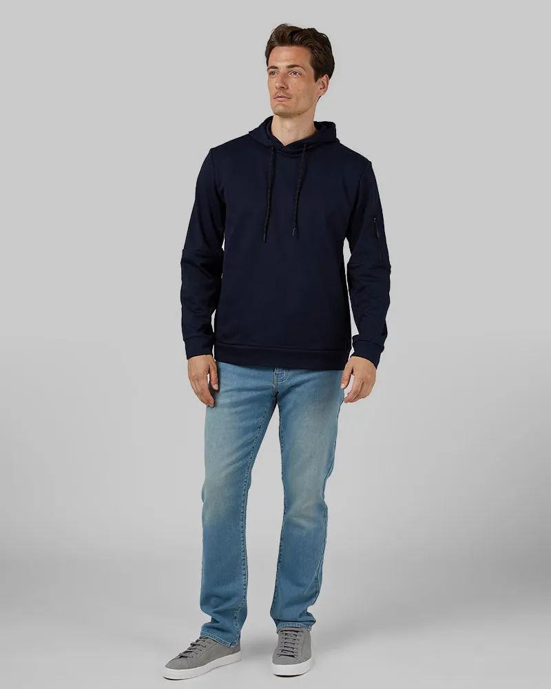 MEN'S SOFT STRETCH TERRY PULLOVER HOODIE