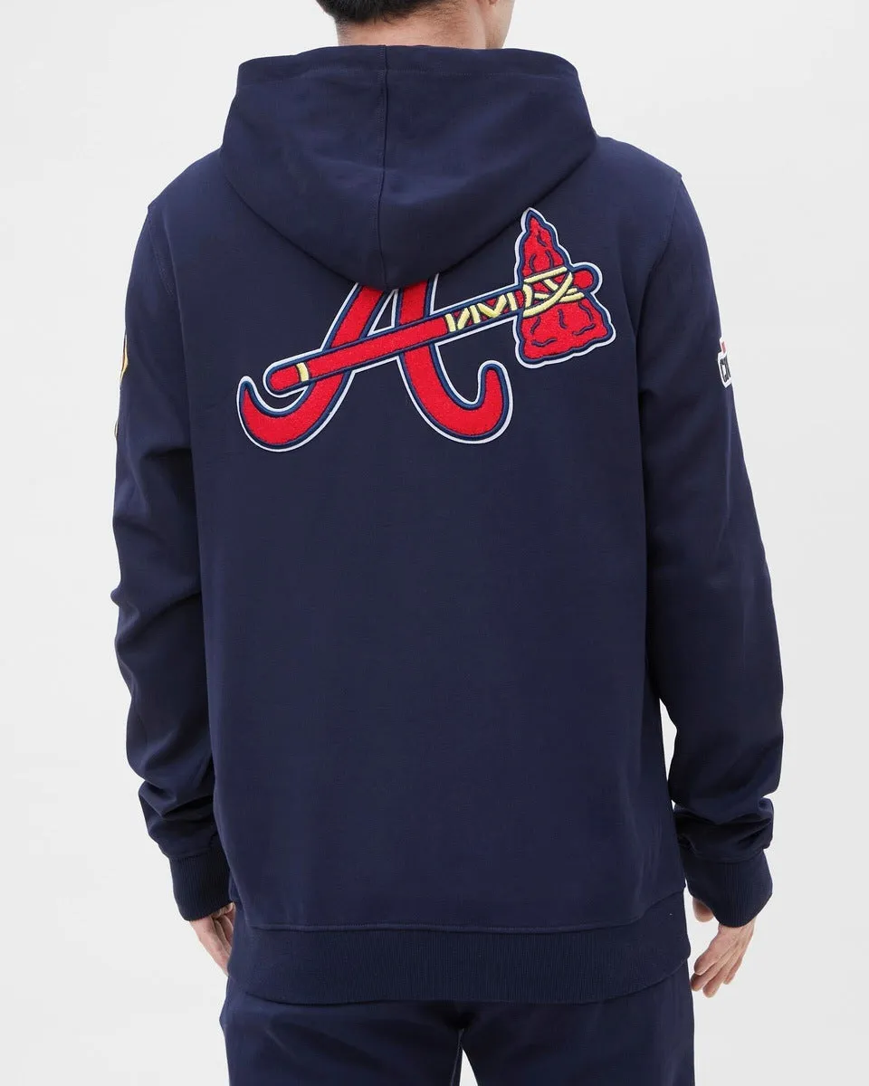 MLB ATLANTA BRAVES HOMETOWN FZ HOODIE (MIDNIGHT NAVY)